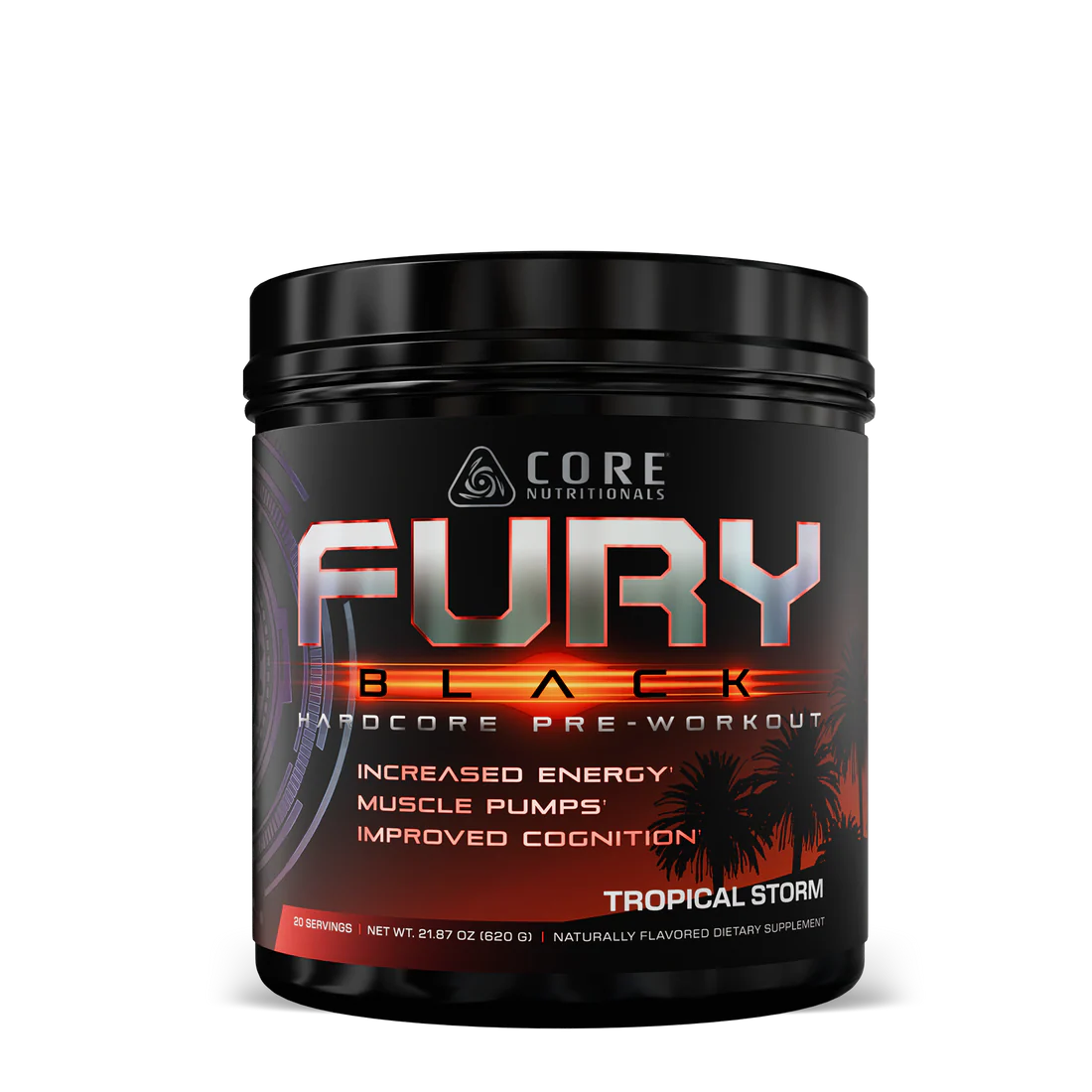 FURY BLACK Hardcore Pre-Workout