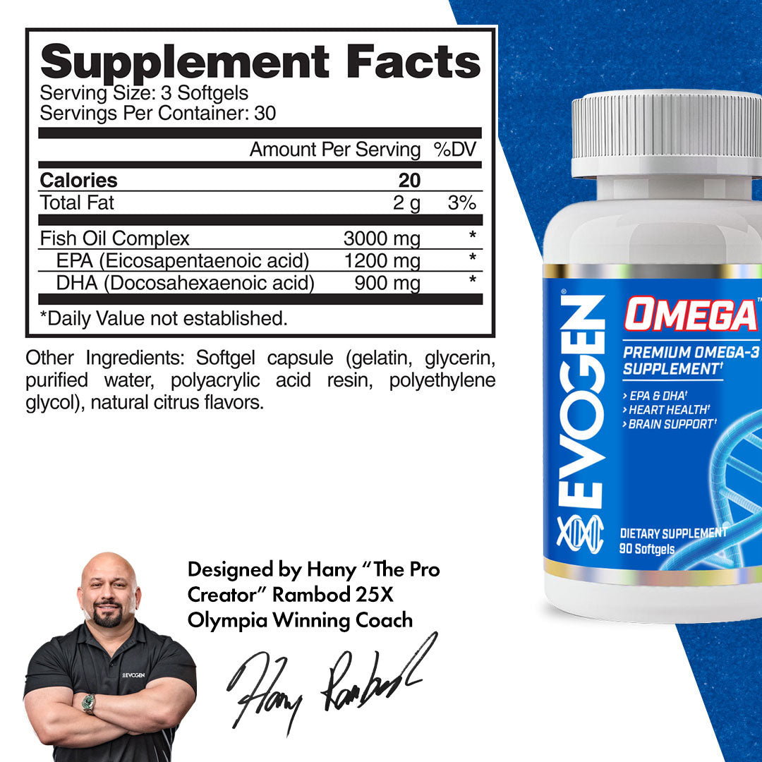 Omega Aceite de Pescado con EPA y DHA