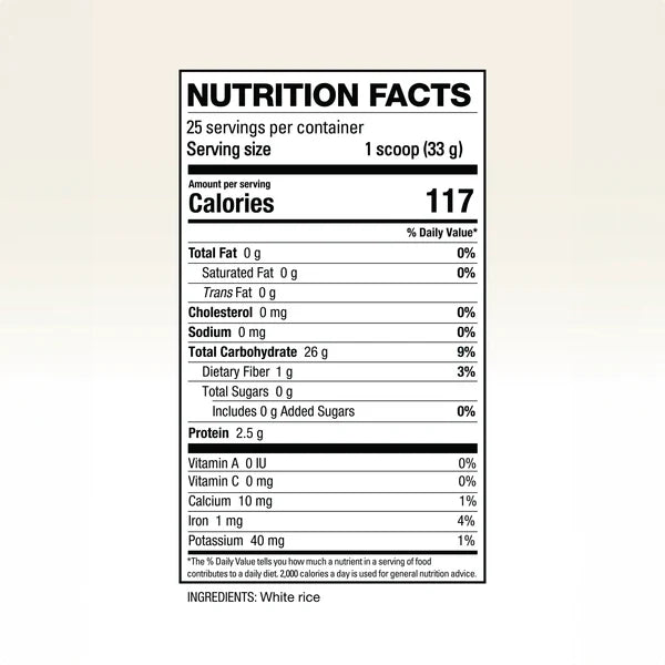 Elev8 Crema de Arroz