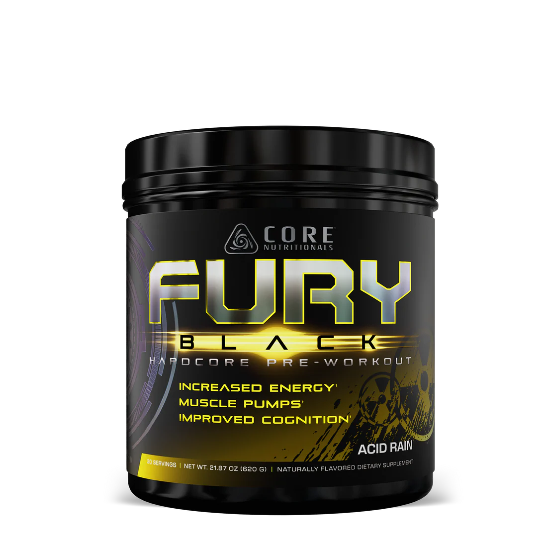 FURY BLACK Hardcore Pre-Workout