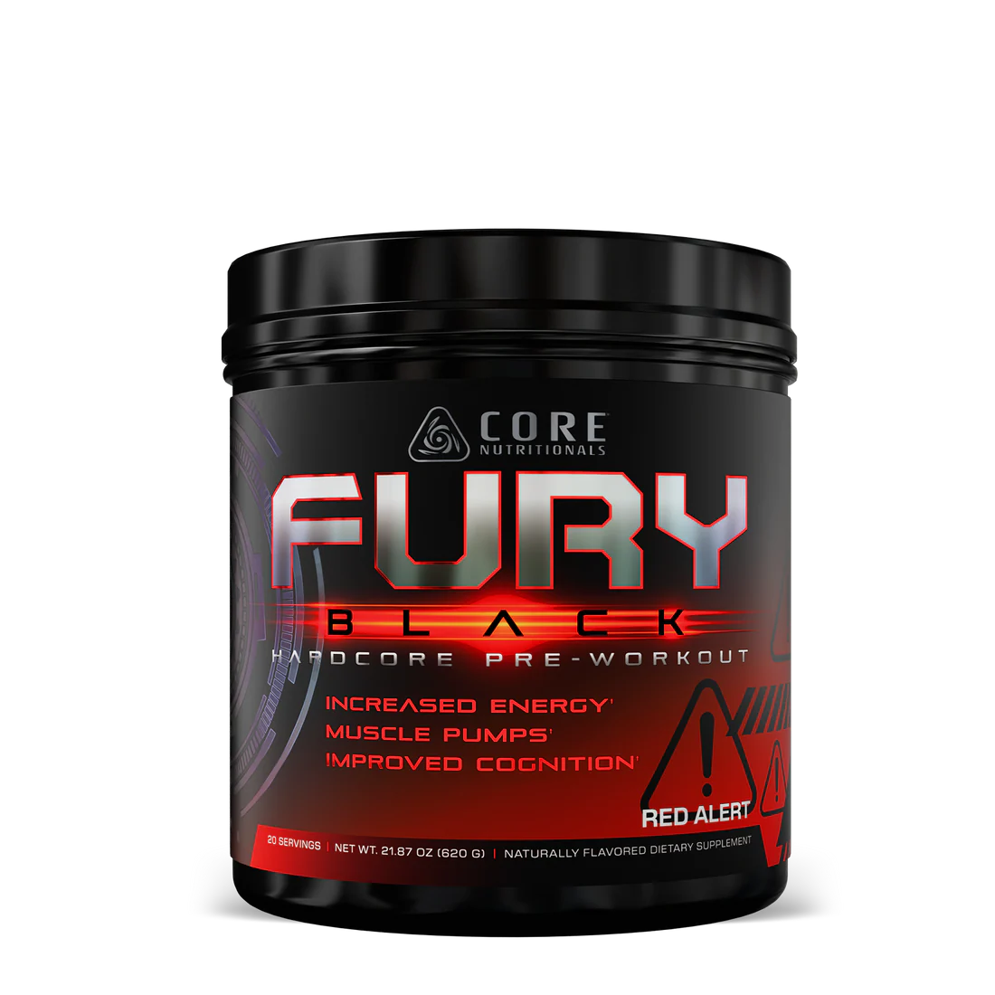 FURY BLACK Hardcore Pre-Workout