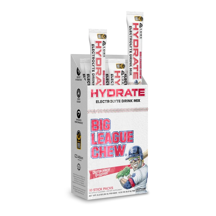Hydrate x Big League Chew - Hidratante en sticks