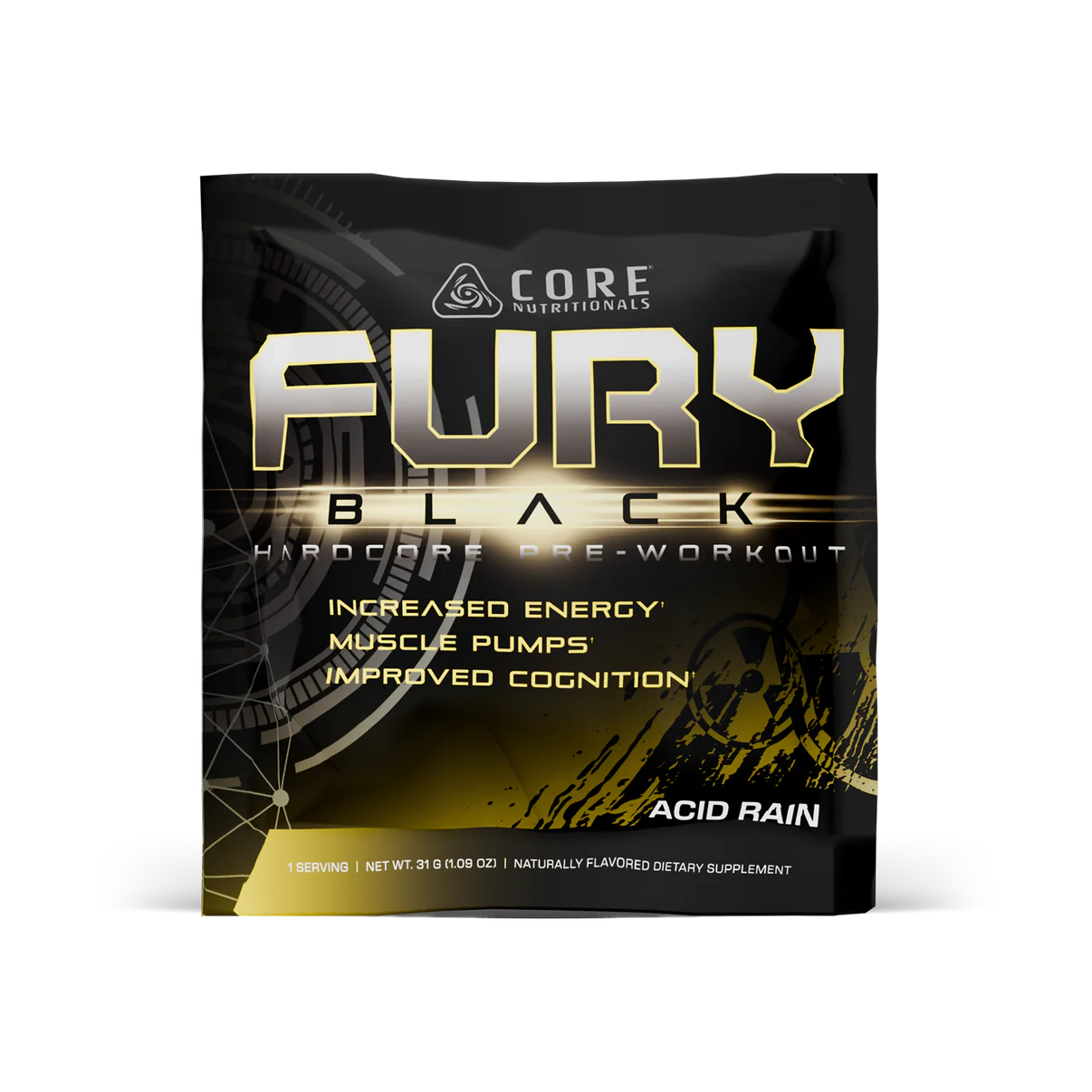 Travel Pack FURY BLACK