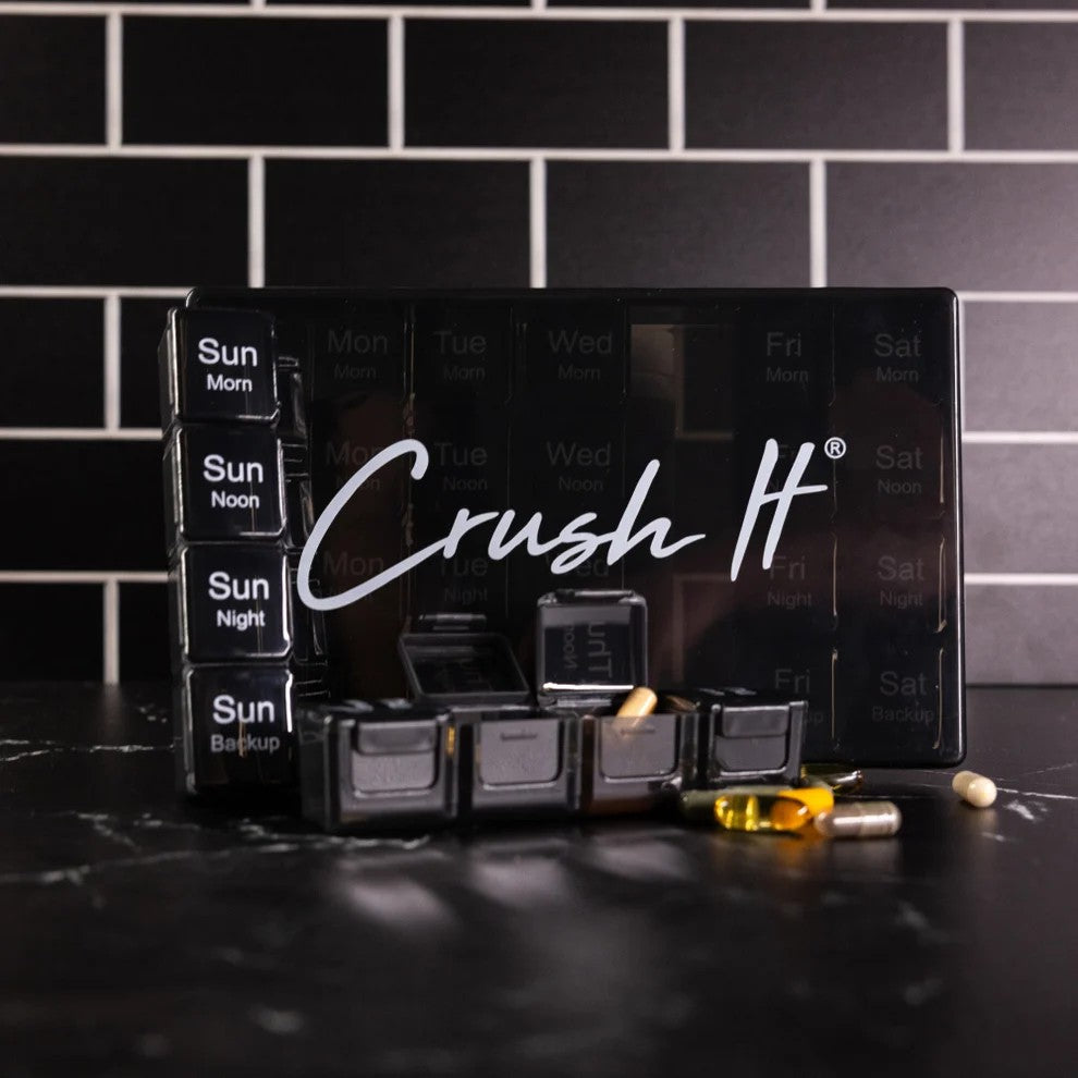Pastillero semanal Crush It Core Nutritionals