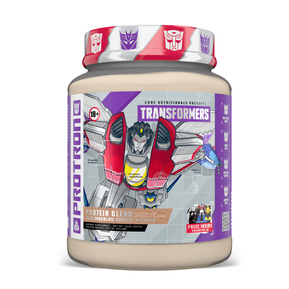 Transformers® Protron (Whey Blend) 2lb 28 servidas